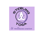 The logo for Sterling Yoga Studio
