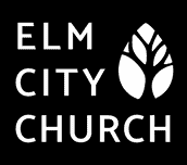 The logo in black for Elm City Church