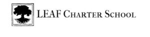 The logo for the Leaf Charter School